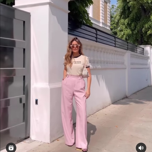 Zara Menswear Style Trousers with Cross Wrap Button - Picture 7 of 16